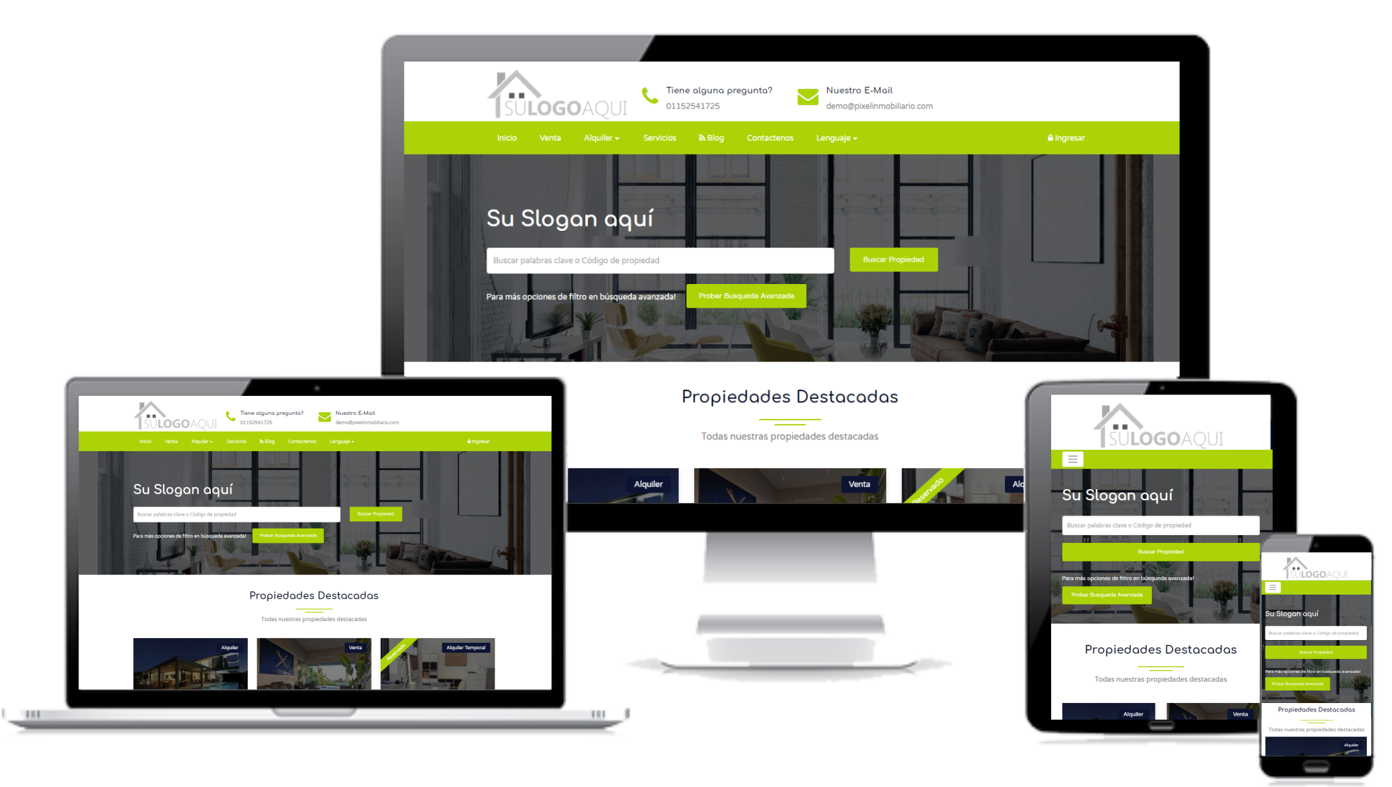 Web para Inmobiliaria