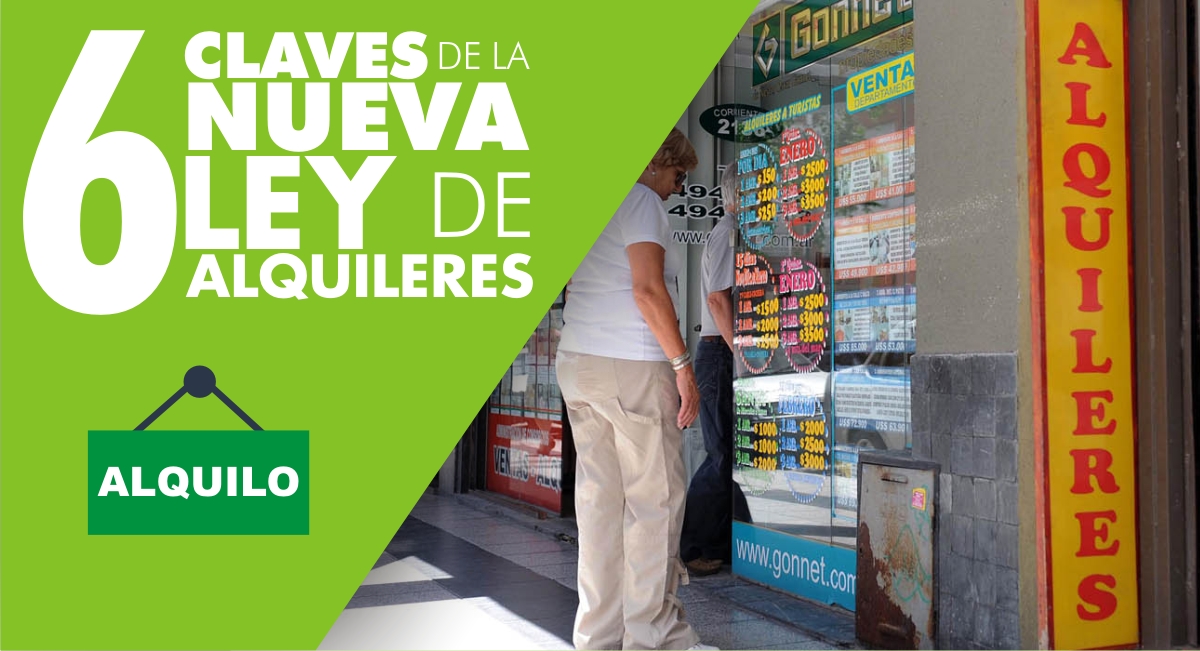6 claves de la nueva Ley de Alquileres
